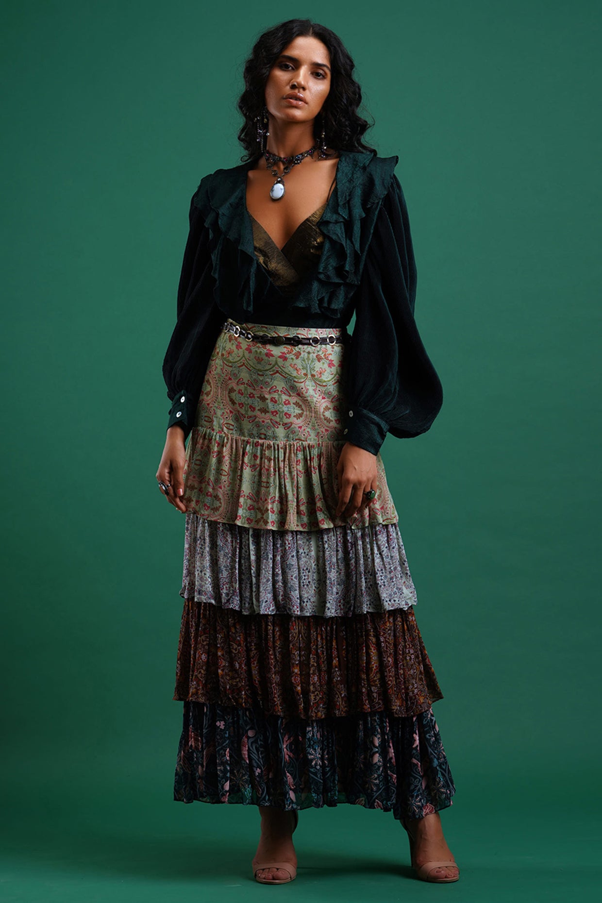 FOREST – BLOUSE & BRALETTE