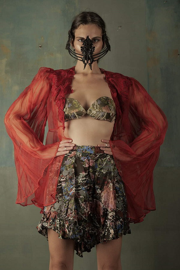 PRISCILLA - BRALETTE AND SHORTS