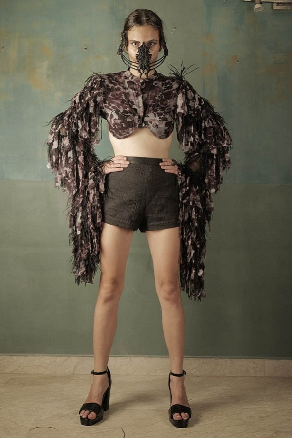 RAVEN TOP AND SHORTS