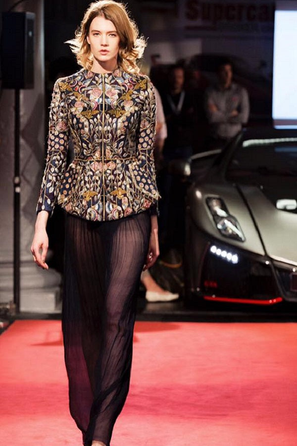 Sheer Pure Chiffon Skirt