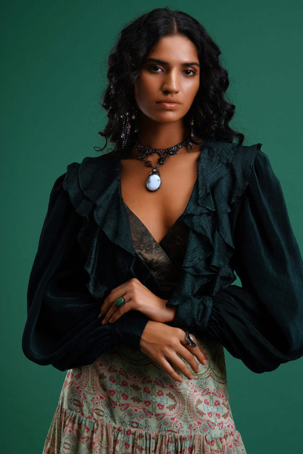 FOREST – BLOUSE & BRALETTE