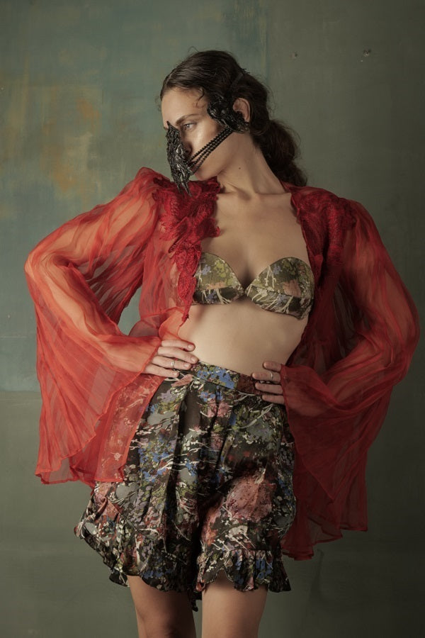 PRISCILLA - BRALETTE AND SHORTS