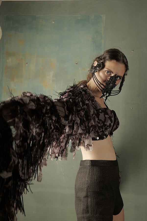 RAVEN TOP AND SHORTS