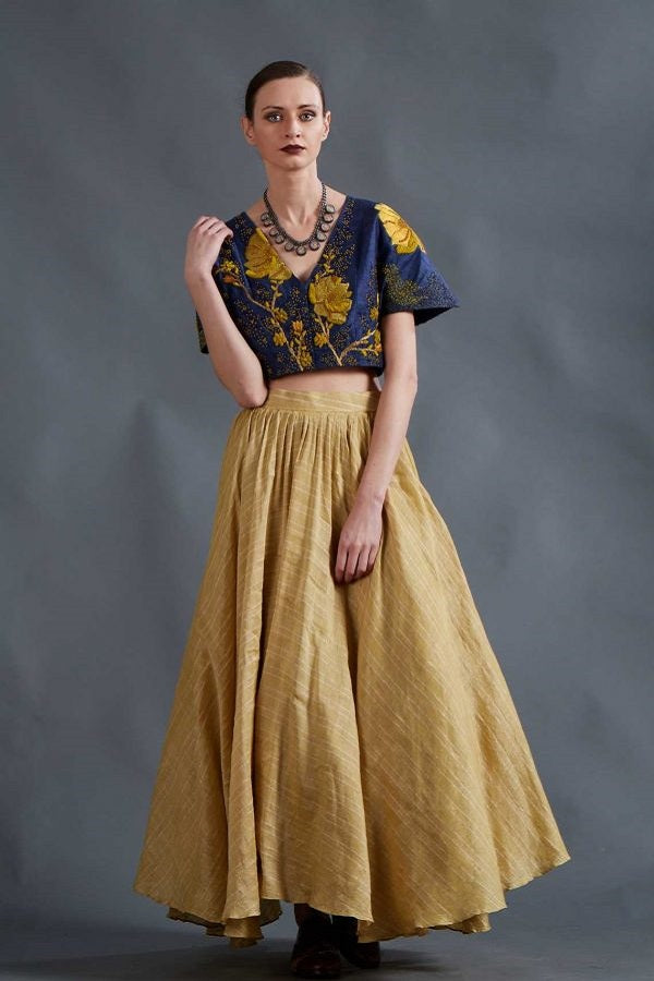MUSTARD LEHENGA