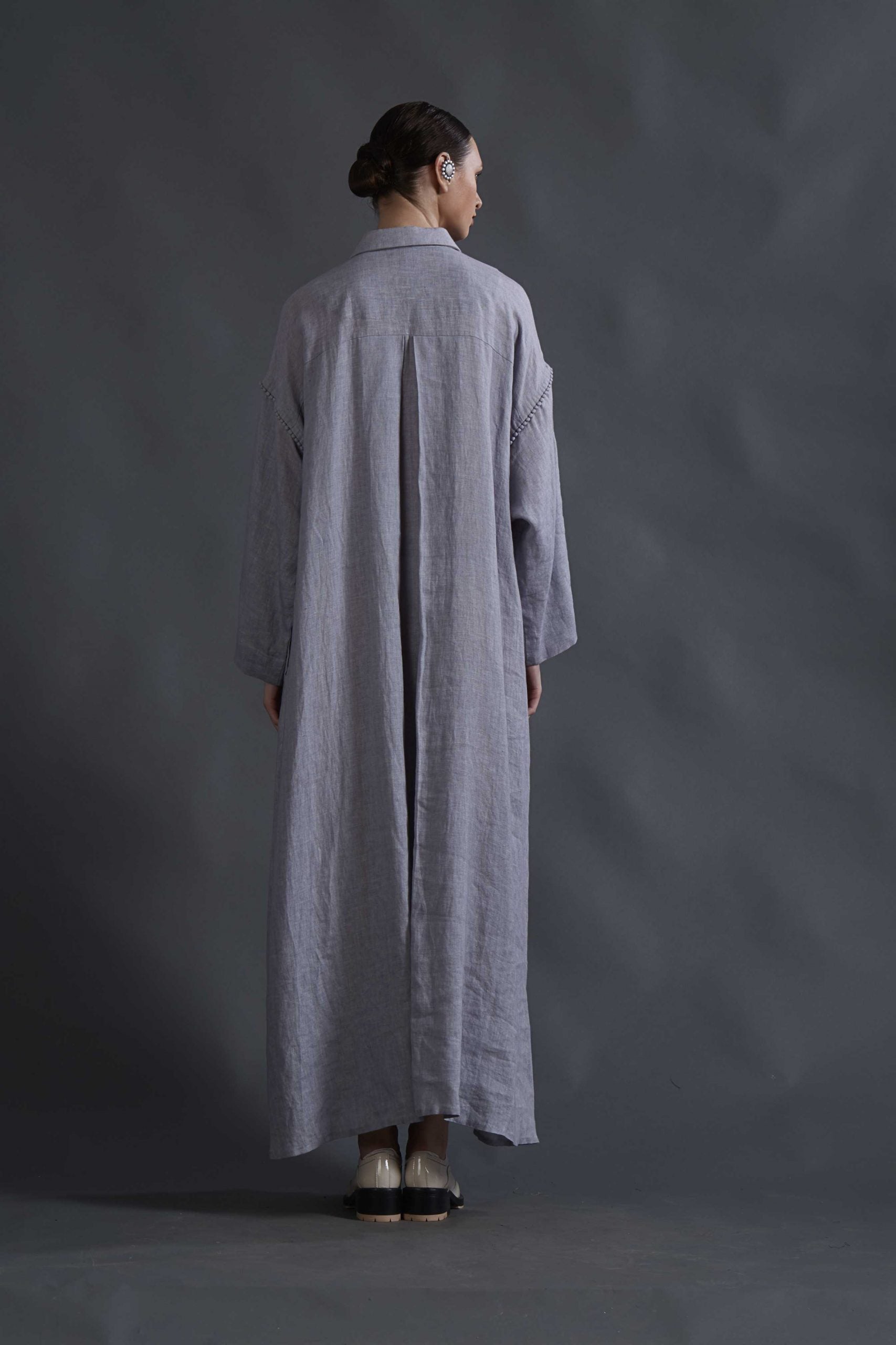 ASH GREY MAXI DRESS