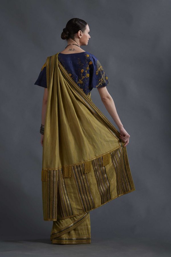 MUSTARD SAREE