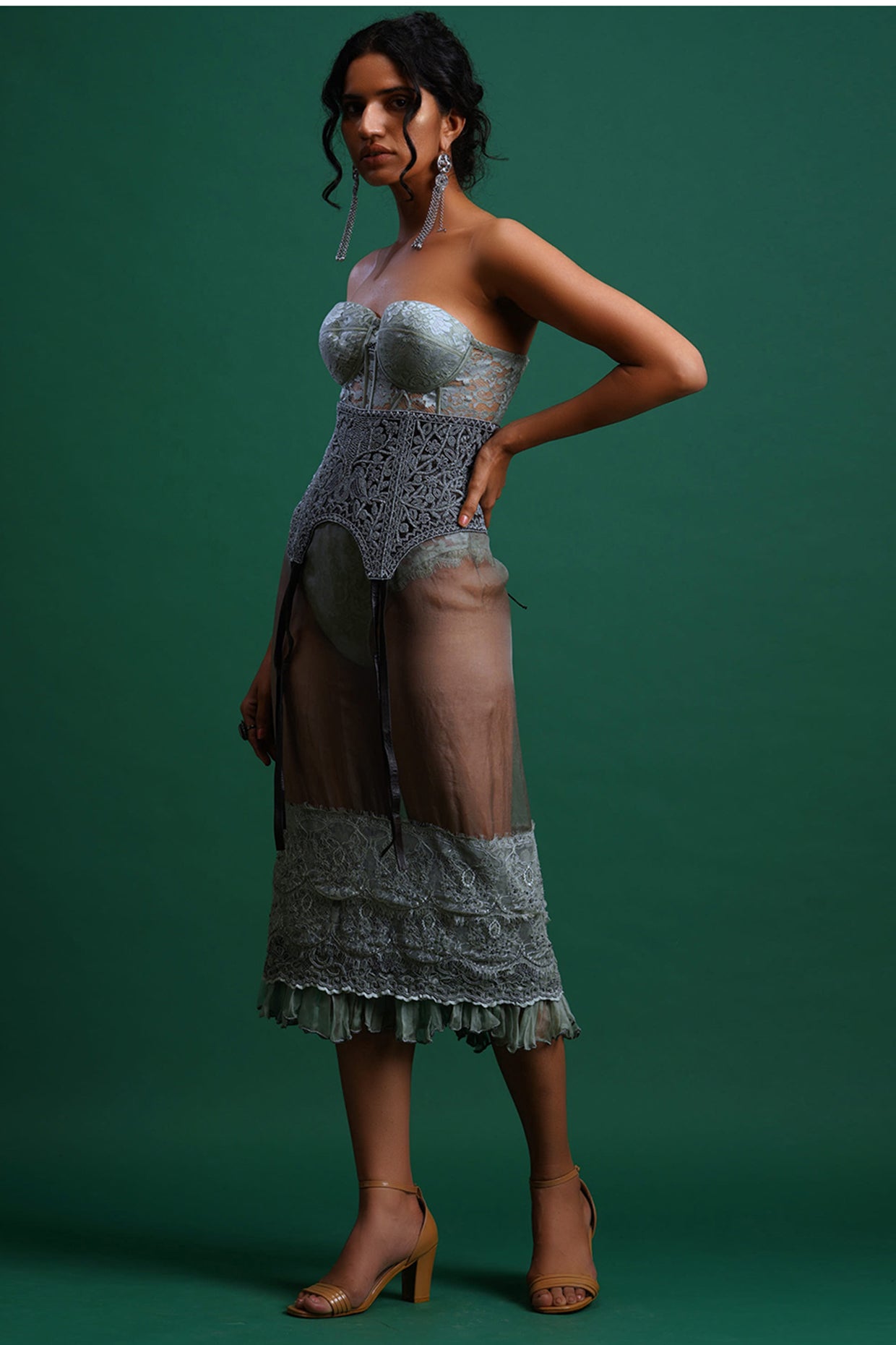 BIANCA – BODY SUIT AND CORSET BELT