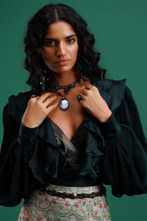 FOREST – BLOUSE & BRALETTE