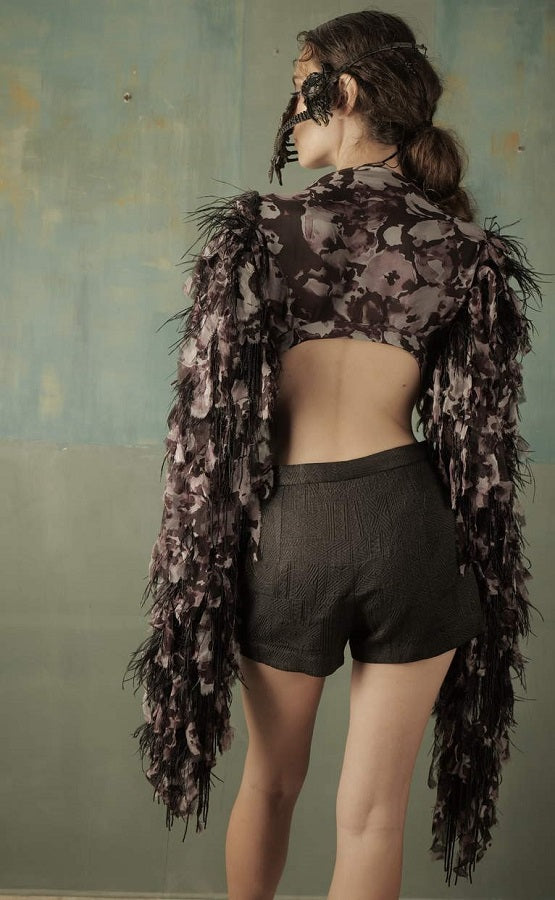 RAVEN TOP AND SHORTS