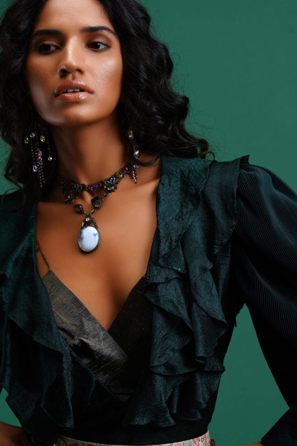 FOREST – BLOUSE & BRALETTE