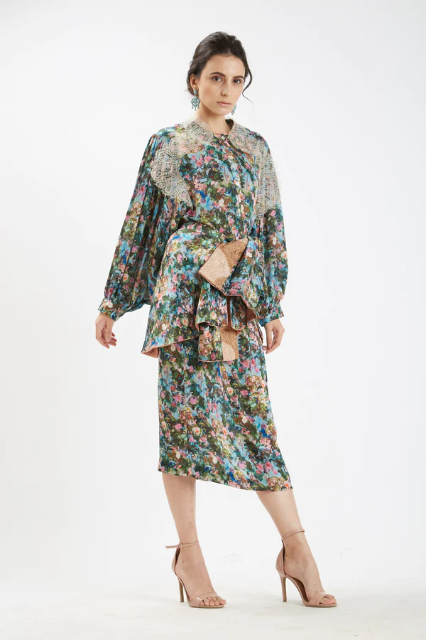 WATERLILIES BLOUSE