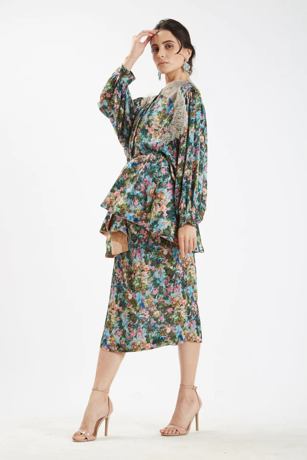 WATERLILIES BLOUSE