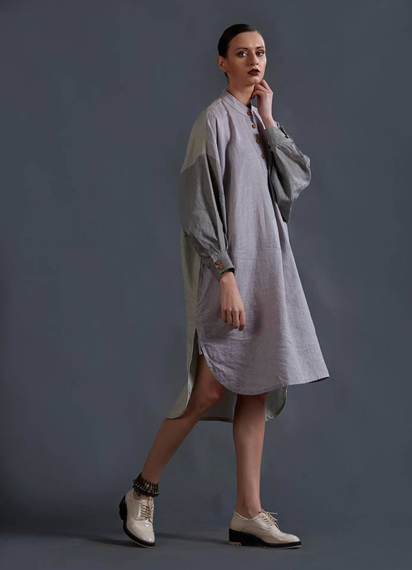 ASYMMETRICAL TUNIC TOP