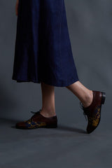Embroidered Brogues