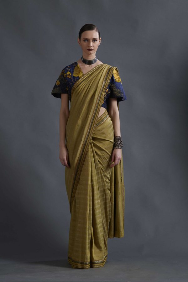 MUSTARD SAREE